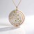 Collana in argento con Labradorite Verde Maniry (KM by Juwelo)