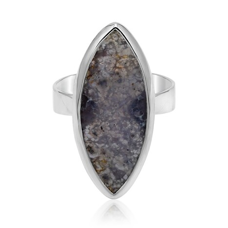 Trauben-Achat-Silberring