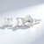 Boucles d'oreilles en argent et Danburite