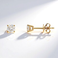 Orecchini in oro con Diamante I1 (H) (CIRARI)