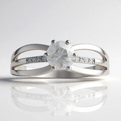 Anello in argento con Zircone