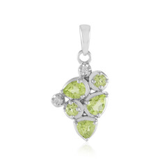 Ciondolo in argento con Peridoto