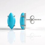 Orecchini in argento con Turchese Sleeping Beauty (de Melo Essence)
