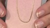 Cadena en plata