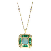 AAA-Welo-Opal-Goldhalskette (CIRARI)