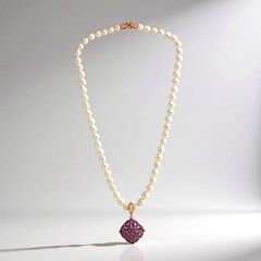 Collana in argento con Ametista