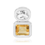 Pendentif en argent et Citrine (MONOSONO COLLECTION)