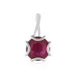 Madagaskar-Rubin-Platinanhänger