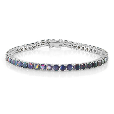 Zilveren armband met Mezezo opalen