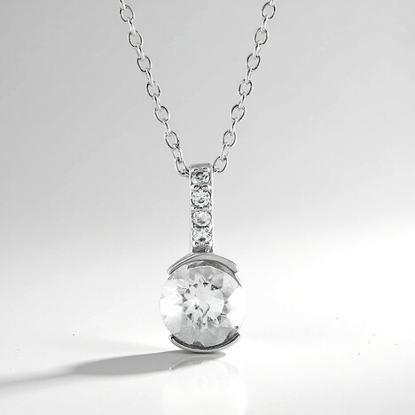 Collana in argento con Opale Ialite del Messico