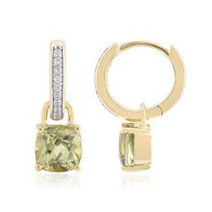 9K Colour Change Diaspore Gold Earrings