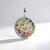 Ciondolo in argento con Zaffiro Fancy