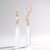 Boucles d'oreilles en argent et Topaze blanche (KM by Juwelo)