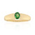 AAA-Kenianischer Tsavorit-Goldring