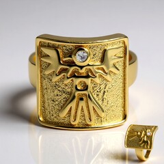 Anello in argento con Zircone