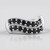 Anello in argento con Spinello Nero