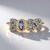 Anello in argento con Tanzanite (M de Luca)