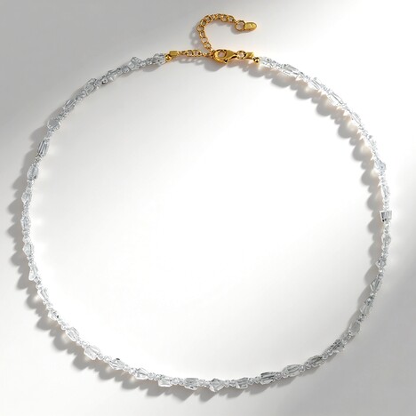Collana in argento con Zircone (Riya)