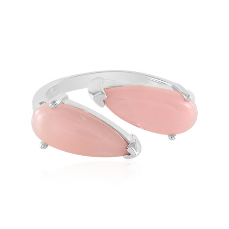 Anillo en plata con Ópalo rosa (de Melo)