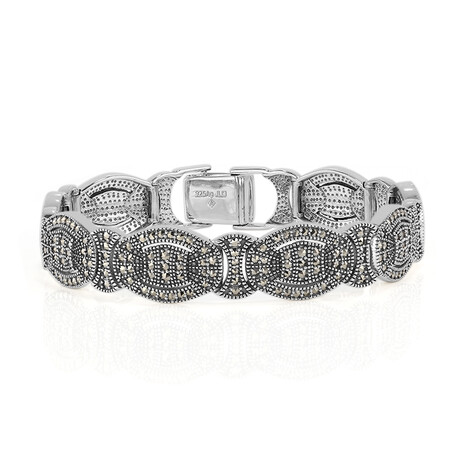 Bracciale in argento con Marcassite (Annette classic)