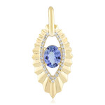 Tansanit-Goldanhänger (de Melo)