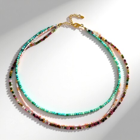 Collana in argento con Turchese