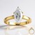 Anello in argento con Topazio Bianco