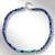 Collana in argento con Cianite del Nepal