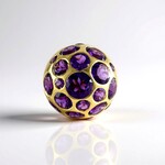 Ciondolo in argento con Ametista Zambiana (de Melo Essence)