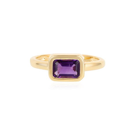 Sibirischer Amethyst-Silberring