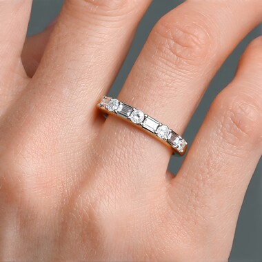 VVS1 (G) Diamant-Goldring (Annette)