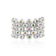 Brazilian Pink Tourmaline Silver Ring (de Melo)