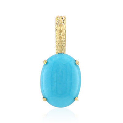Ciondolo in oro con Turchese Sleeping Beauty