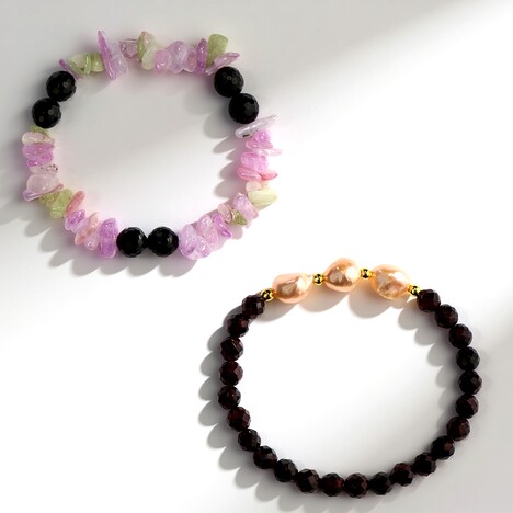 Bracciale con Ematite Dorata
