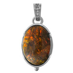 Ciondolo in argento con Ammolite