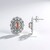 Orecchini in argento con Rodocrosite (Desert Chic)
