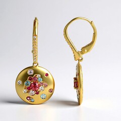 Orecchini in argento con Ametista Rose de France (Adela Silber)