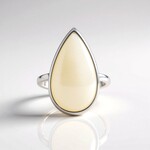 Anello in argento con Madreperla (MONOSONO COLLECTION)