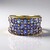 Anello in oro con Tanzanite AAA (de Melo)