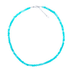 Collana in argento con Amazzonite