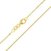 Catenina veneziana in argento 925 placcato oro giallo - 45 cm - 2 g