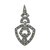 Colgante en plata con Marcasita