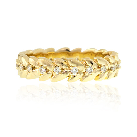 Lupenreiner (F) Brillant-Goldring (LUCENT DIAMONDS)