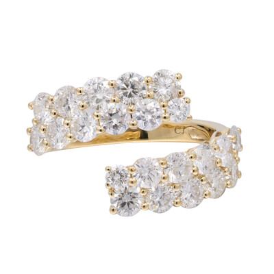 14K SI1 (H) Diamond Gold Ring (CIRARI)