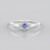 Bague en argent et Tanzanite
