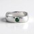 Anello in argento con Diamante Verde I2 (de Melo Essence)