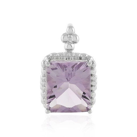 Lavendel-Amethyst-Silberanhänger