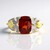 Anello in oro con Spessartina (SUHANA)