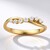 Anello in oro con Diamante I1 (H) (CIRARI)