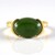 Anello in argento con Giada Canadese